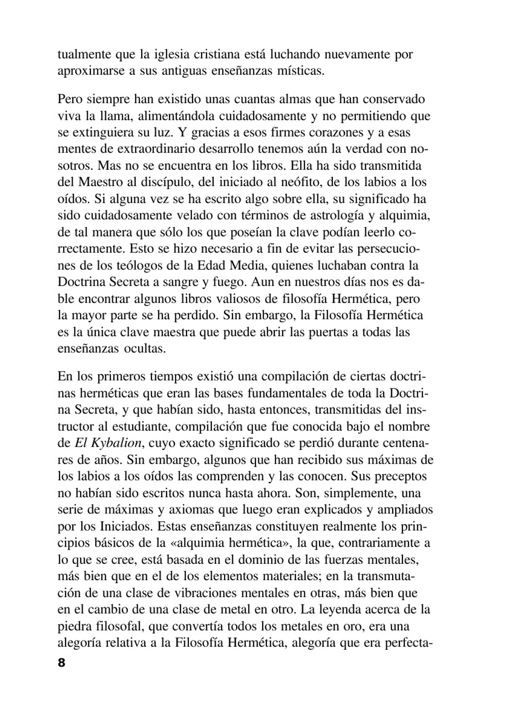 El Kybalion | Tres Iniciados