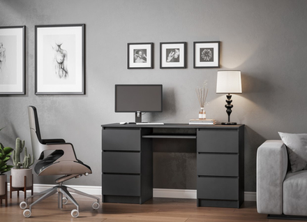 Стол письменный Мори МС-2 Графит