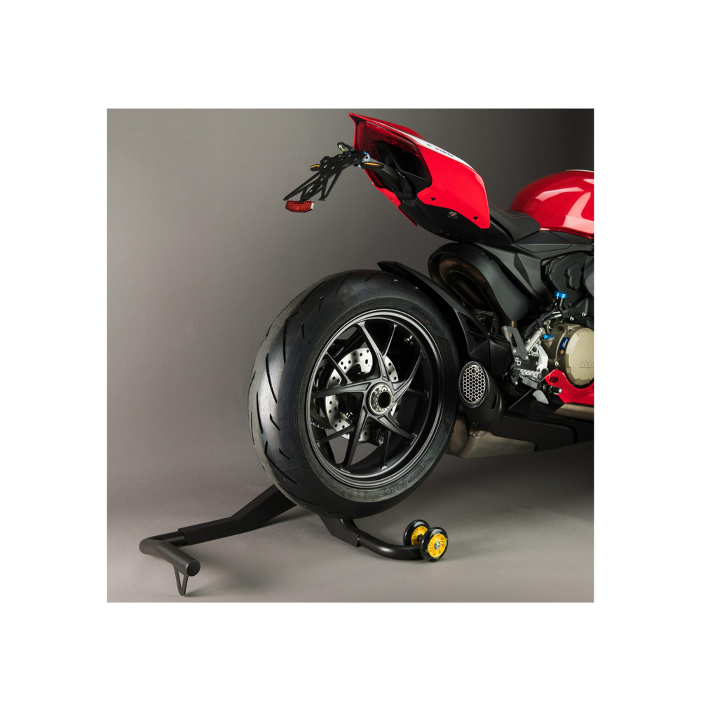 RSF046 LIGHTECH IRON ONE ARMED REAR STAND W/ RSF30 PIN 25,7