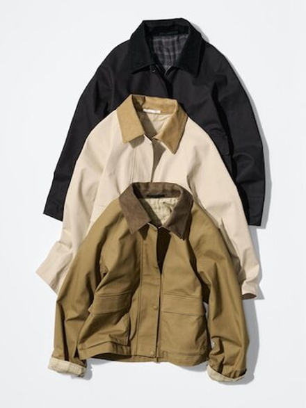 UNIQLO Короткая куртка, бежевый