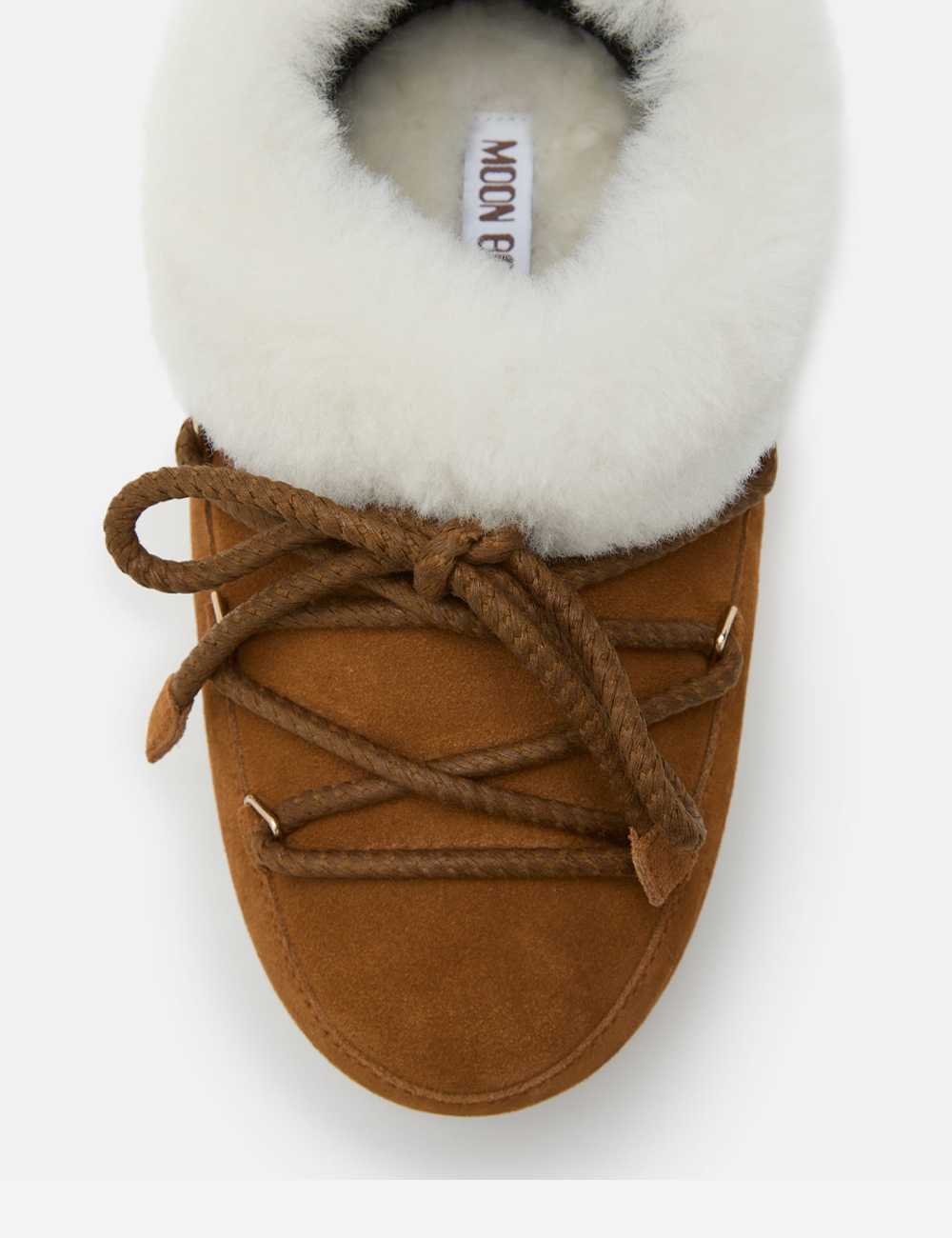 Moon Boot Evx Brown Suede Mules