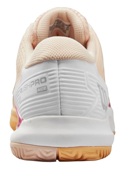 Женские теннисные кроссовки Wilson Rush Pro Ace - peach parfait/white/tangerine