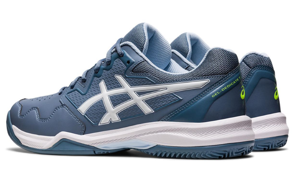Теннисные кроссовки Asics Gel-Dedicate 7 Clay - steel blue/white