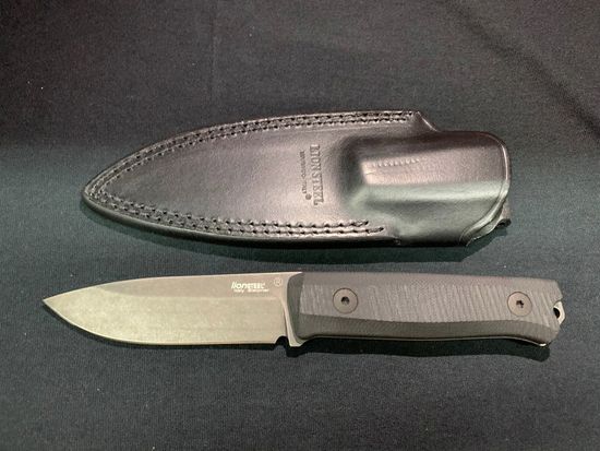 Нож Lion Steel "Bushcraft-R" L/B40 BkBkG10R