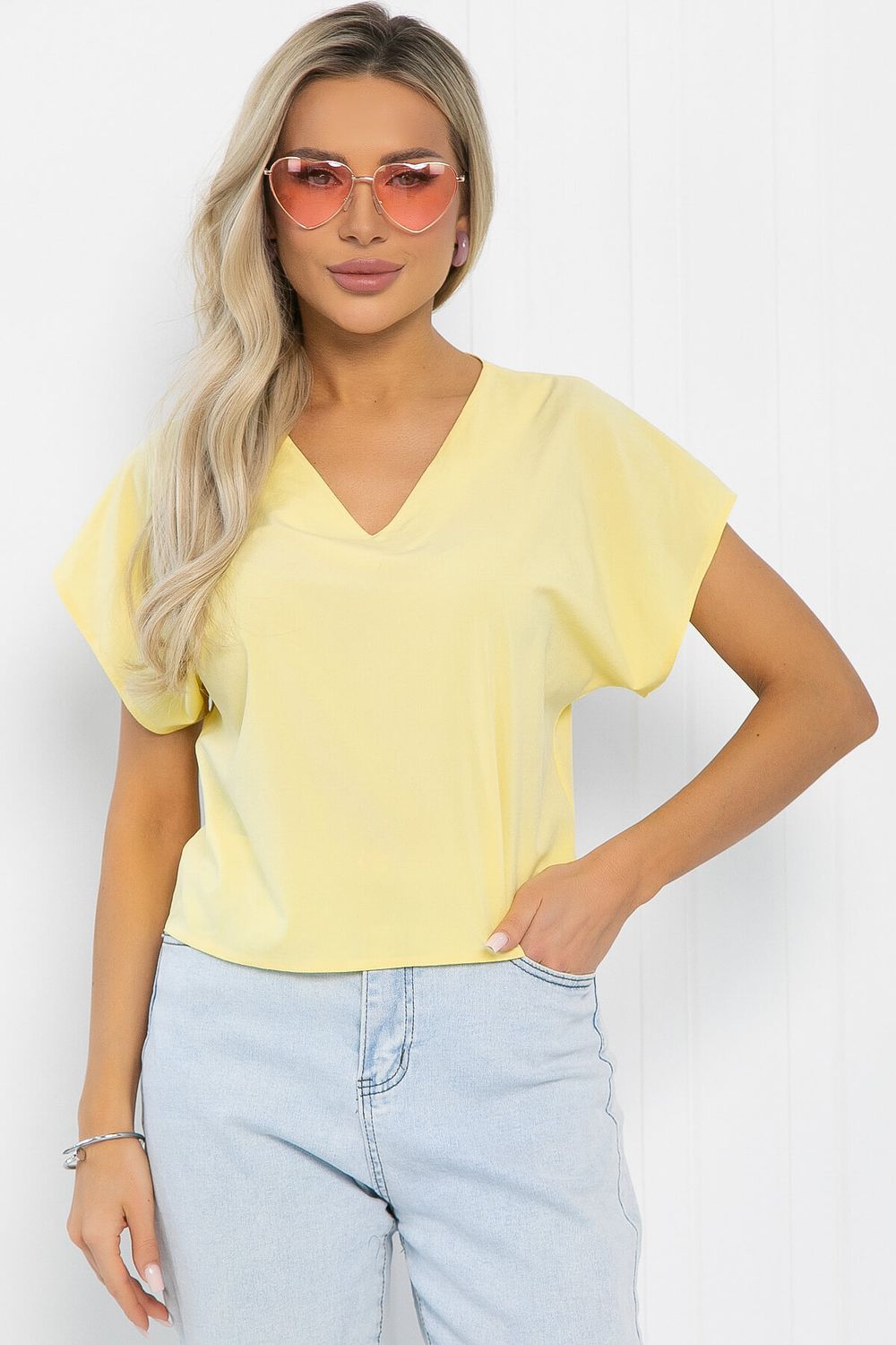 Блуза Джози (лимонная) Б12938-35М LT Collection