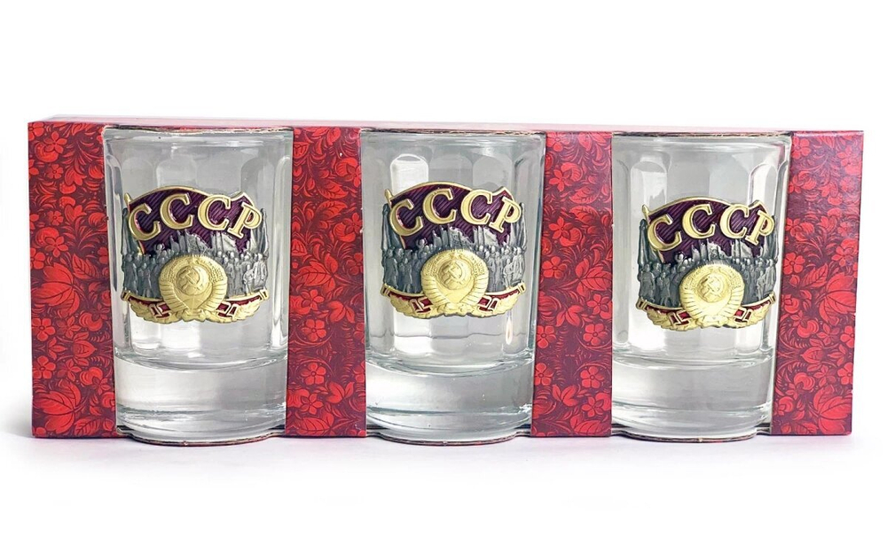 Набор стопок для водки «СССР»