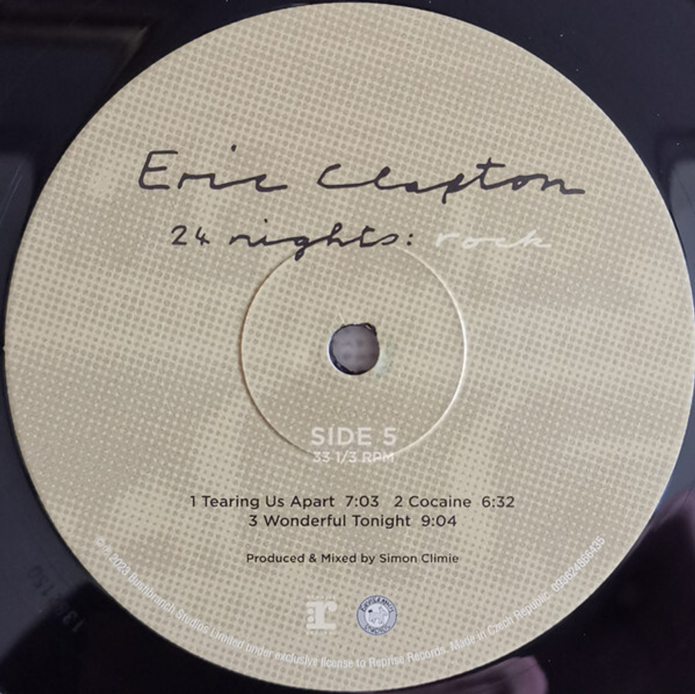 Eric Clapton / 24 Nights: Rock (3LP)