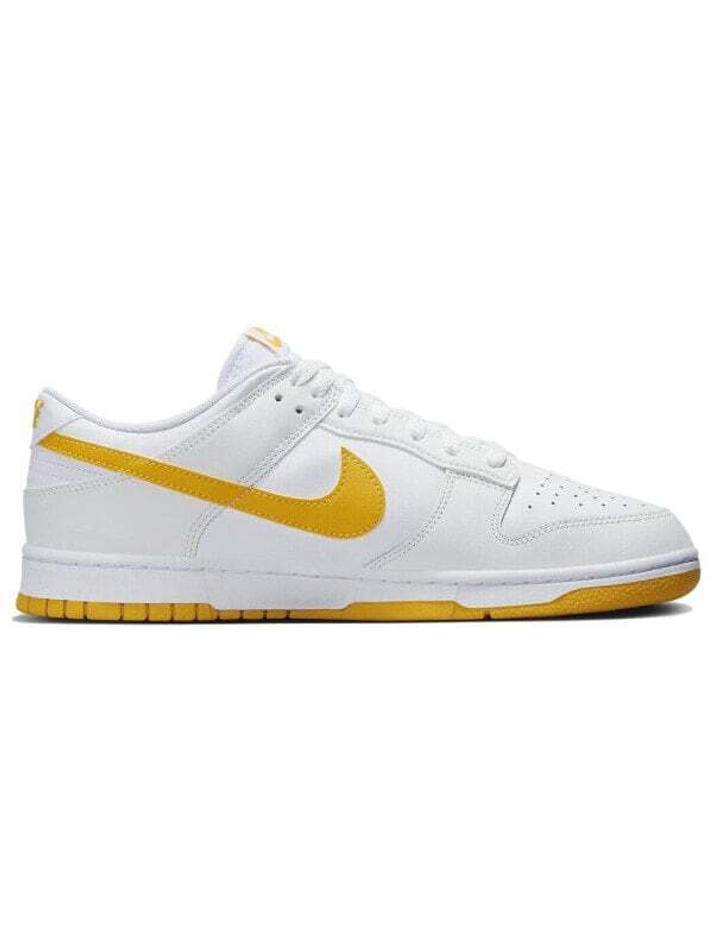 Nike Dunk Low White University Gold