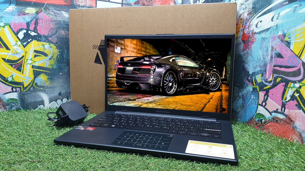 Ноутбук ASUS Ryzen 5/8Gb/FHD/ Vivobook Go 14 E1404FA-EB158W [90NB0ZS2-M00AW0]/Windows 11