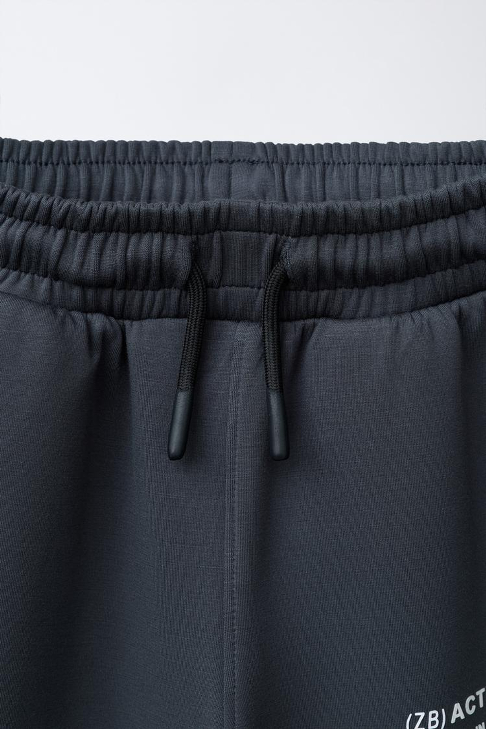 ZARA СПОРТИВНЫЕ БРЮКИ-ДЖОГГЕРЫ, АНТРАЦИТОВО-СЕРЫЙ