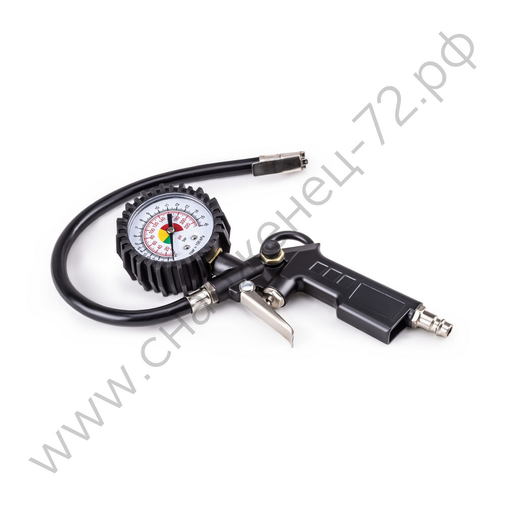 Пистолет для подкачки шин с манометром AERO
