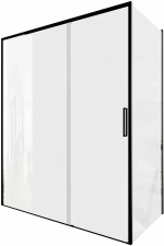 Душевой уголок Aquanet Pleasure Evo 346128 150x100 стекло прозрачное/профиль черный