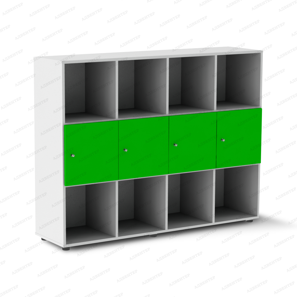 белый/зелёный односторонний