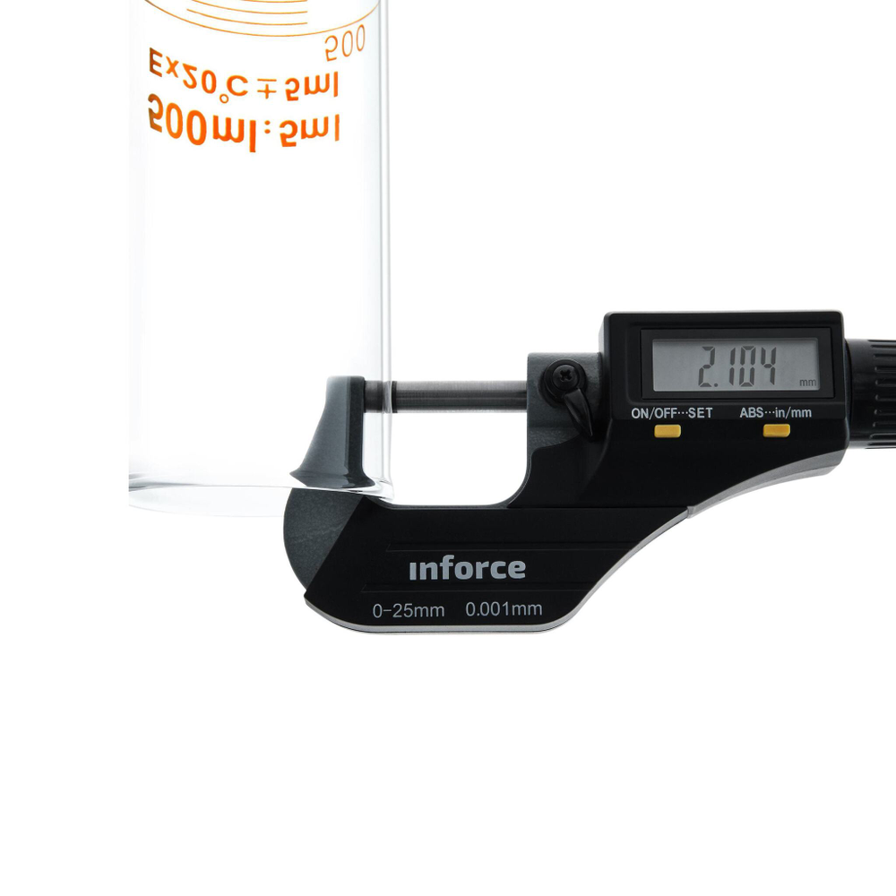 Цилиндр мерный стеклянный с носиком, 500 мл, на круглом стеклянном основании