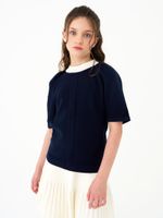 Джемпер для девочки AT1318 синий