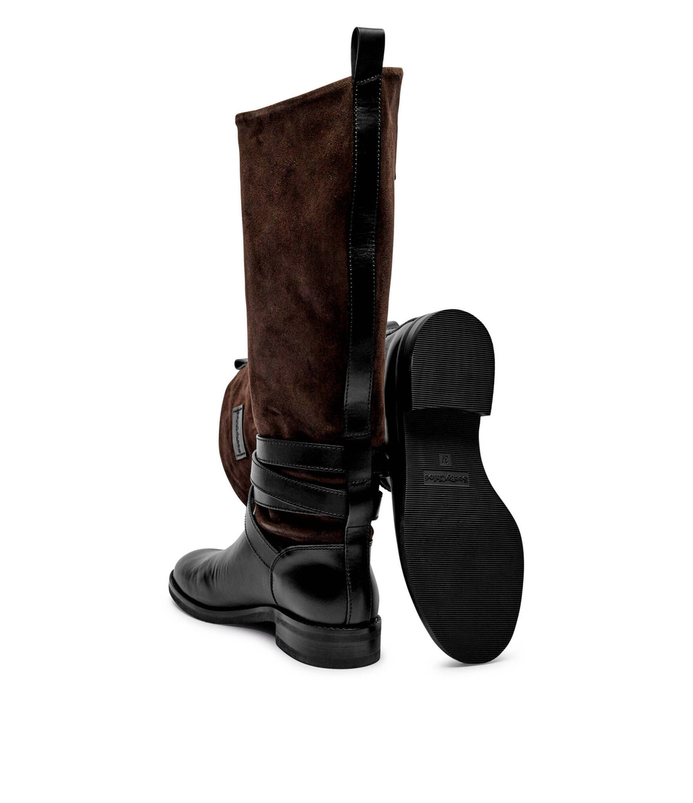 Кожаные офицерские сапоги See By Chlo\u00e9 - коричневый(SB43015A 20046)