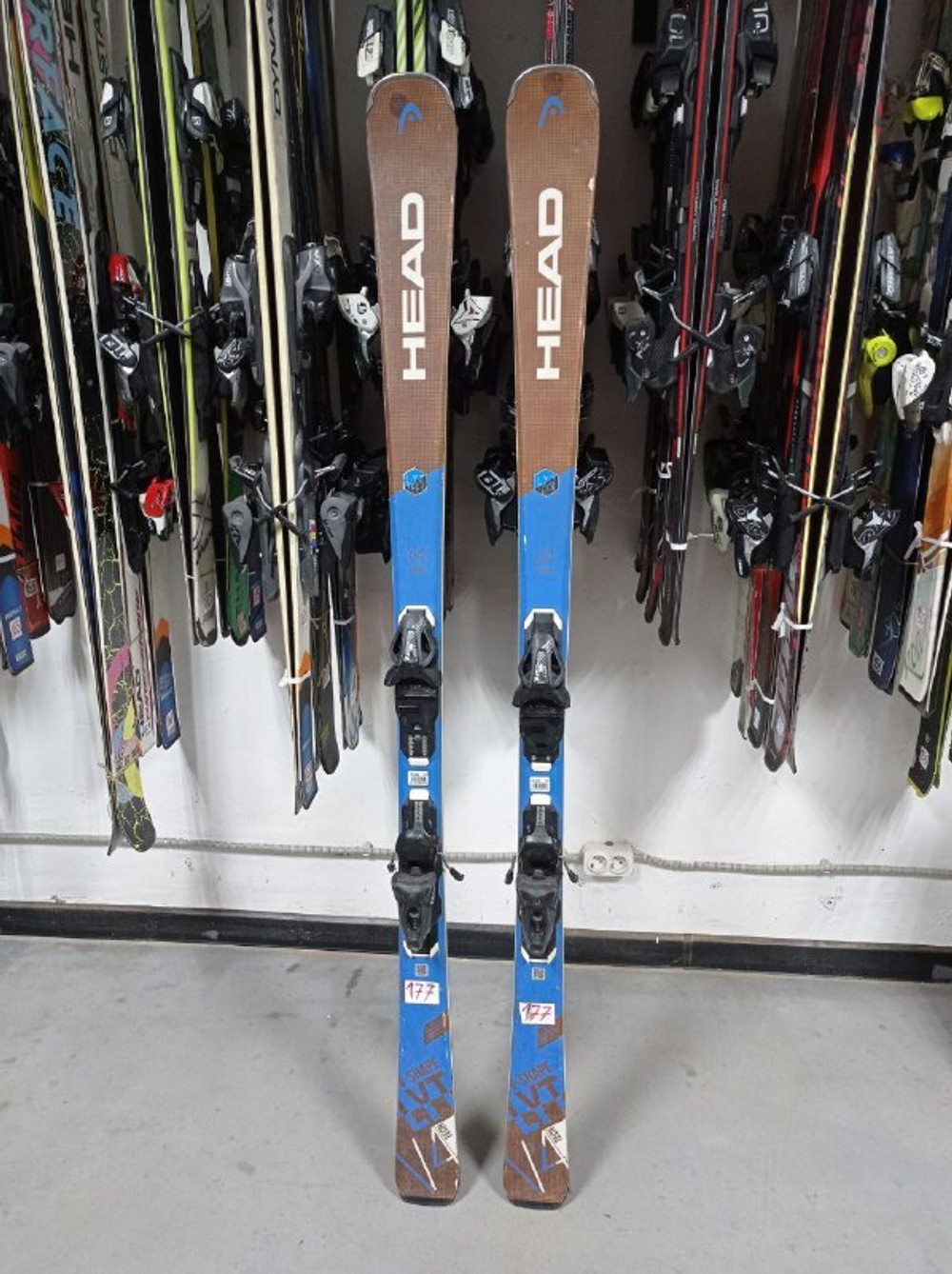 Горные лыжиHEAD V-SHAPE V4 Lyt Tech размер 177 см