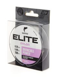 Леска монофильная SALMO Elite Fluoro Coated Nylon, 100 м, 0,25 мм, прозрачная