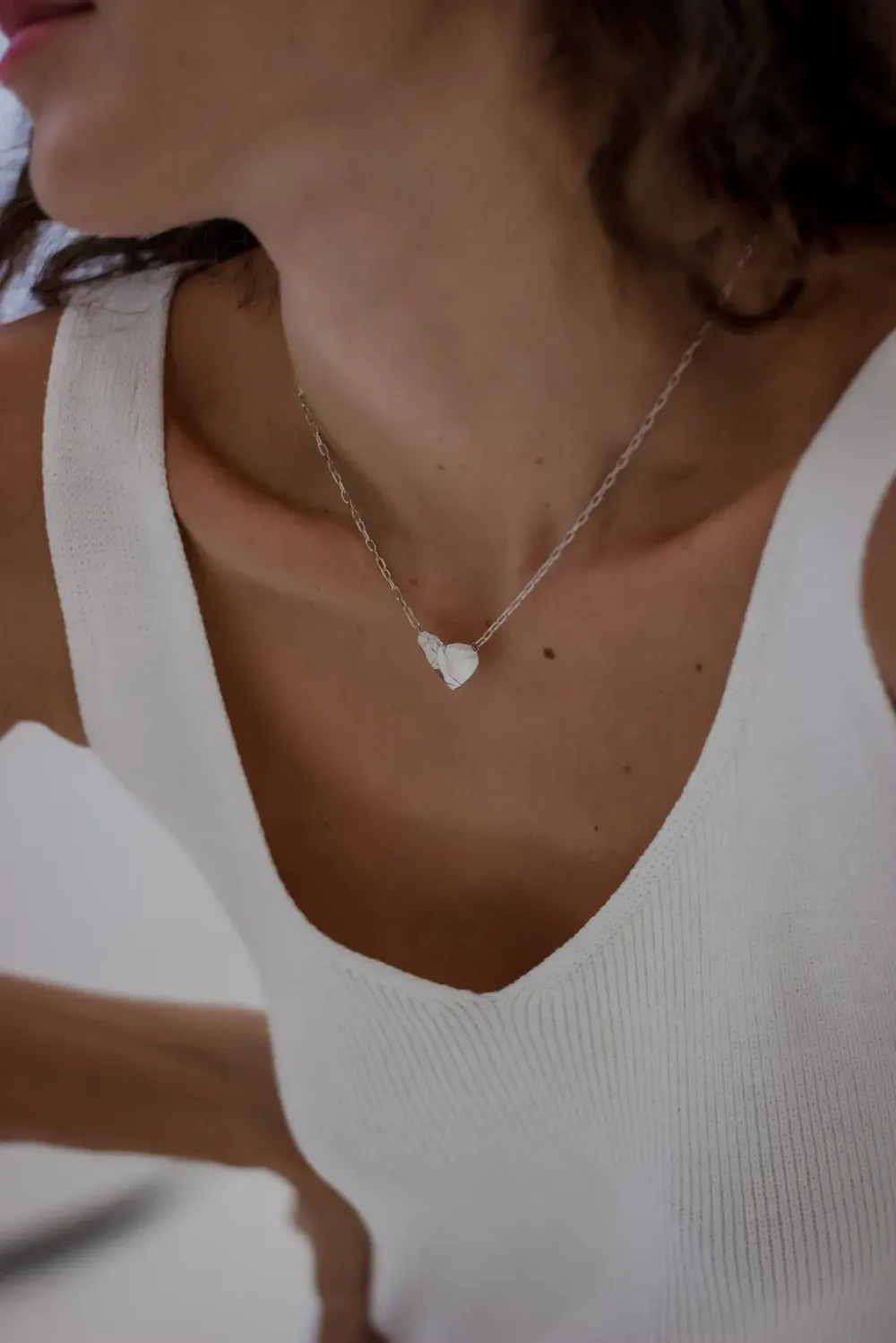 Колье-сердце Folio