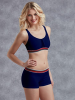 Женские трусы-шортики в спортивном стиле Doreanse Rugby (Размер: M) (Цвет: белый)