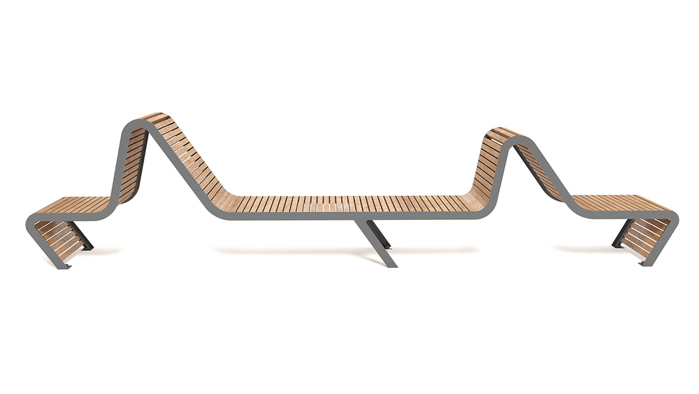 Скамья лента Б SK00072