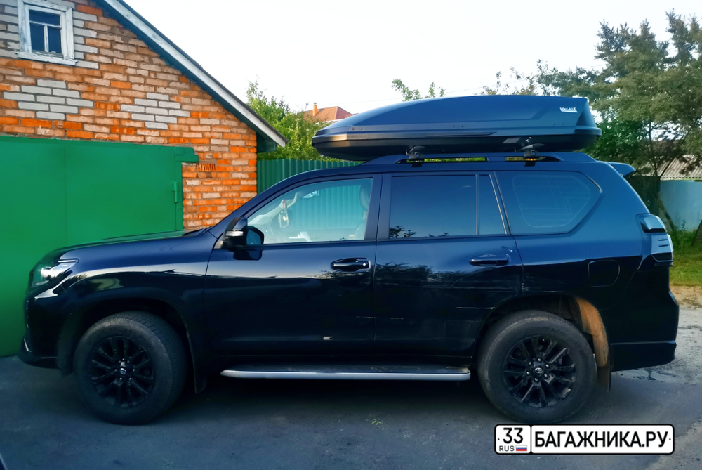 Автобокс "Way-box" на крышу Toyota Land Cruiser