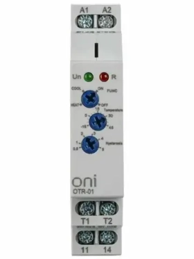 Реле температуры с датчиком IEK ONI OTR-01 1 контакт 24-240В AC/DC OTR-01-ACDC24-240V
