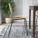 Стул - IKEA SIGTRYGG/SEFAST, 82х52х50 см, бежевый/черный, ИКЕА