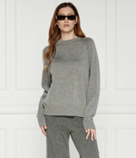 Хлопковый свитер Max Mara Leisure - серый(263661586)