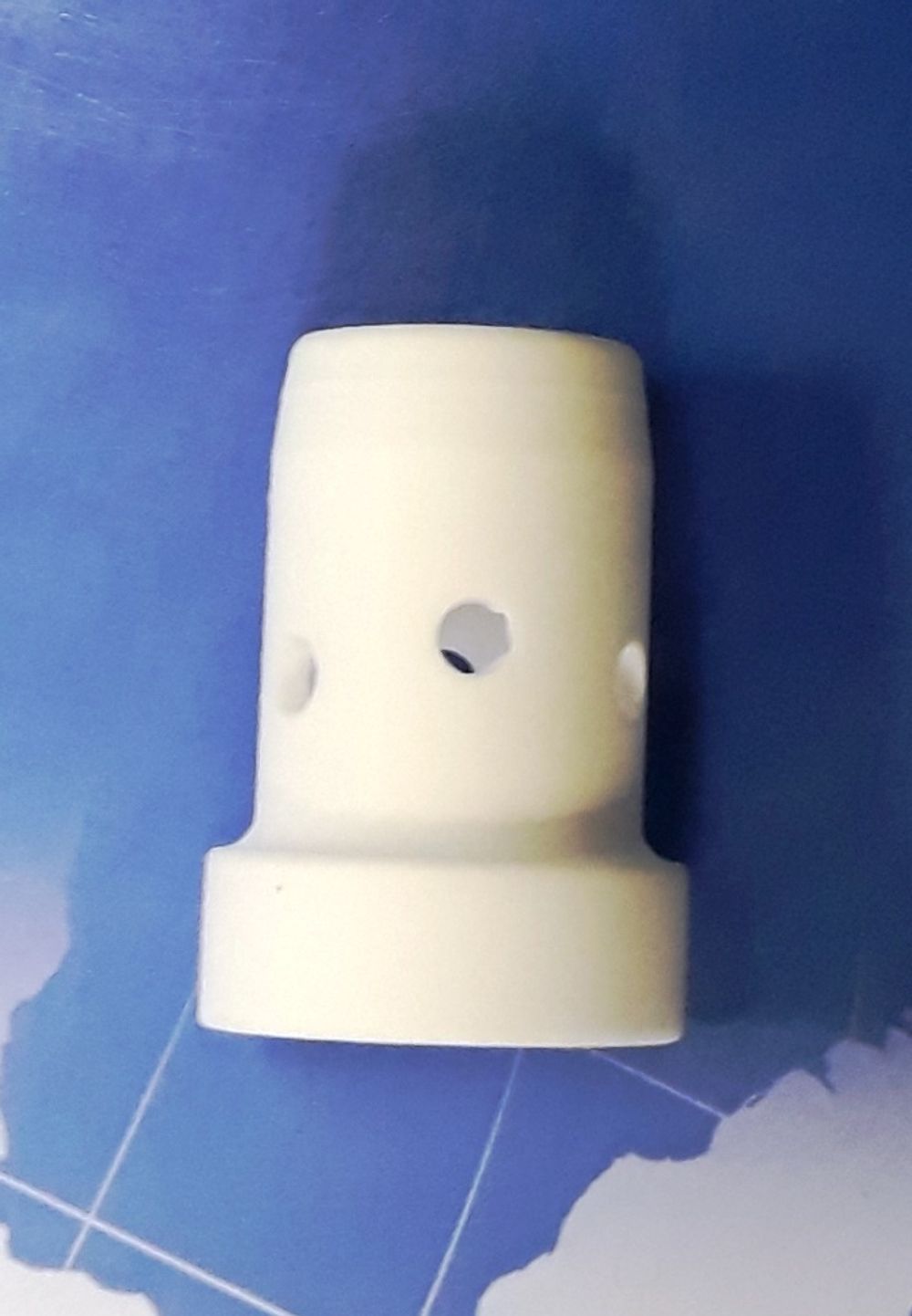 130P002019, 130Р002019, Распределитель газа (газораспределитель / диффузор) керамический, для сварочных горелок полуавтоматической сварки MIG/MAG, TBI