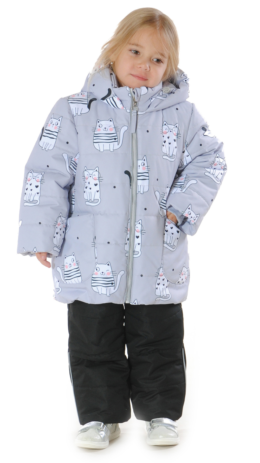 Куртка зимняя мембрана для девочки 2-8 лет Милашка Сьюзи