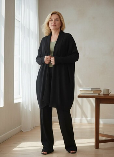 Кардиган трикотажный