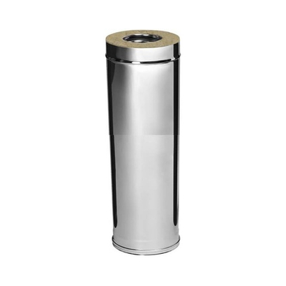 Дымоход сэндвич Ф140(430/0,5)х210(430/0,5) Д=500мм (Коракс)