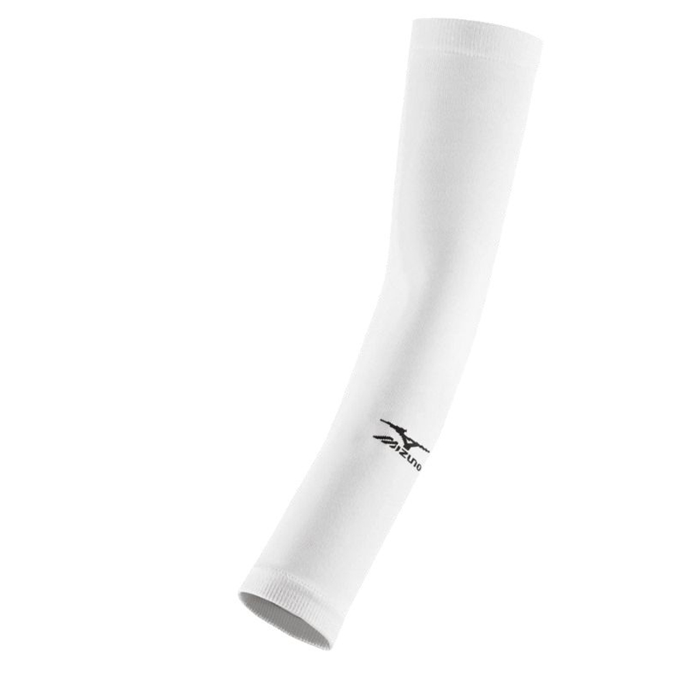 Рукав компрессионный Mizuno Armguard - white