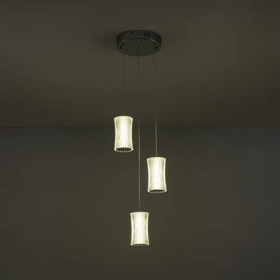 Подвесной светильник FR6235PL-L18CH Тубис / Tubis 22 Вт LED Freya fr6235pl-l18ch