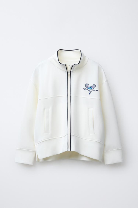 ZARA ТОЛСОВКА LILO & STITCH © DISNEY, ЭКРЮ