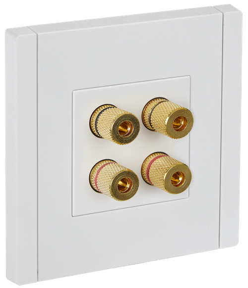 FORTE&PIANO Аудиорозетка 4-местная FP239 белый IEK