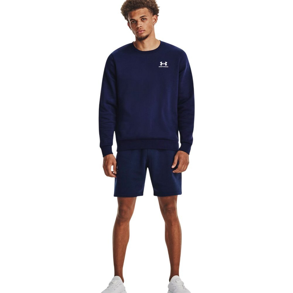 Баскетбольная толстовка Under Armour Essential Fleece Crew Navy