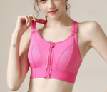 Бюстгальтер спортивный , для занятий спортом , с утяжкой , спорт одежда. Цвет черный. Размер XL