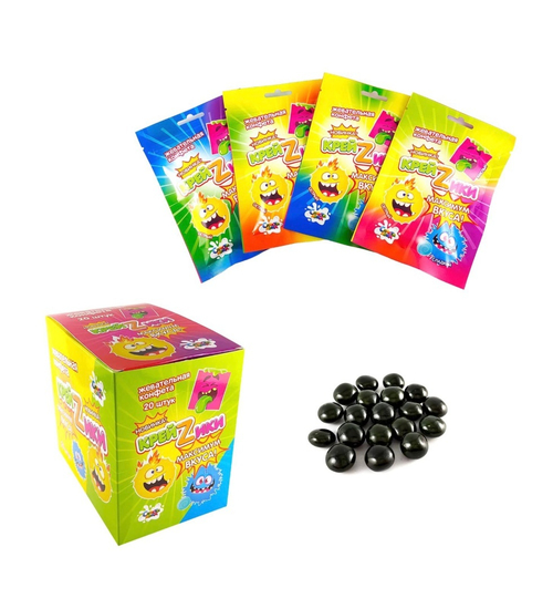 Жев. конф. "КрейZики" Макс. вкуса 20*20шт 15г