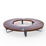 Лавка Rail Road 02 круг