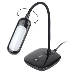 Настольный светильник ЭРА NLED-480-6W-BK светодиодный черный