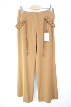 Брюки Etol песочные с поясом 48 размер, новые