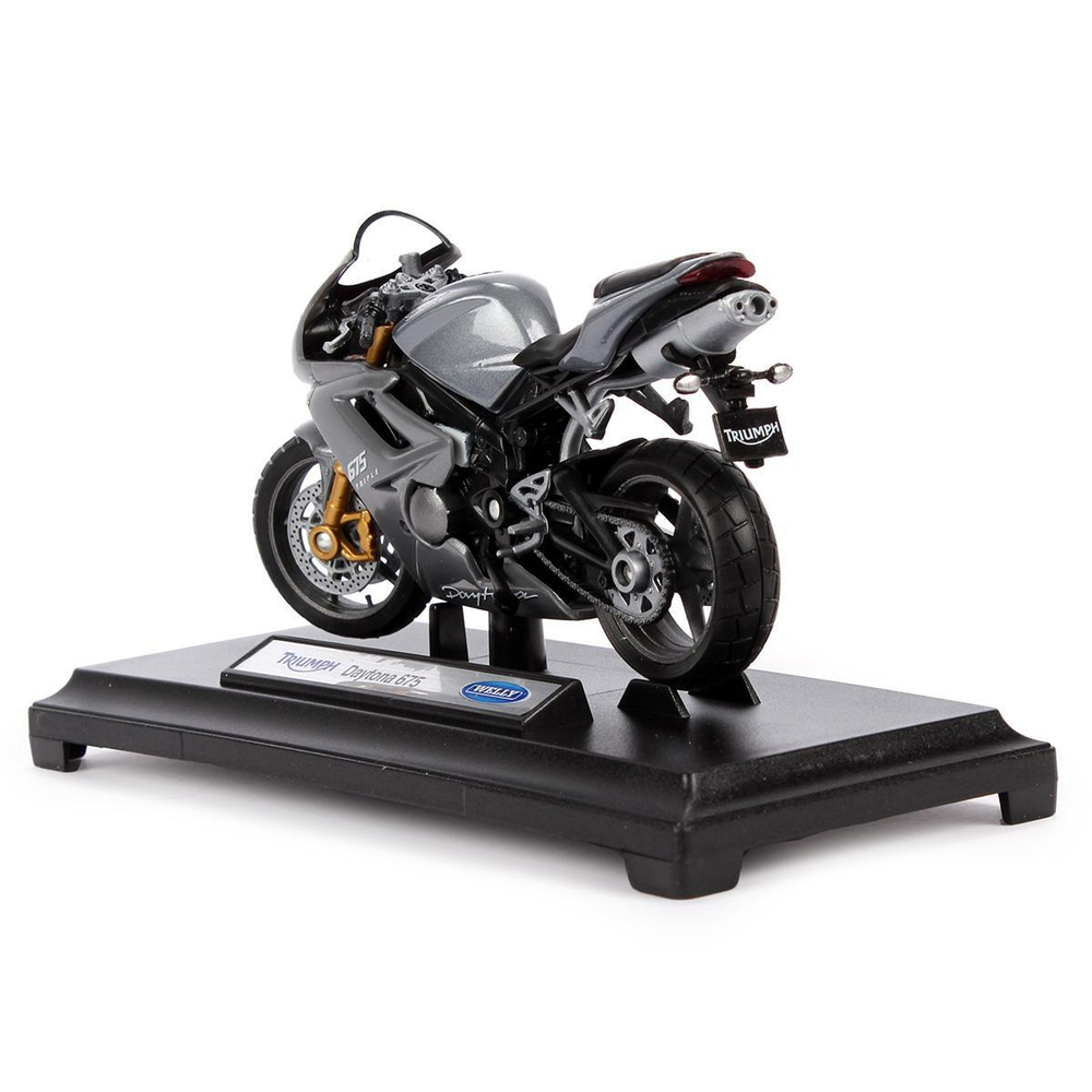 Мотоцикл ин. мет. 1:18 "Triumph Daytona 675" в коробка 12822PW (Kinsmart)
