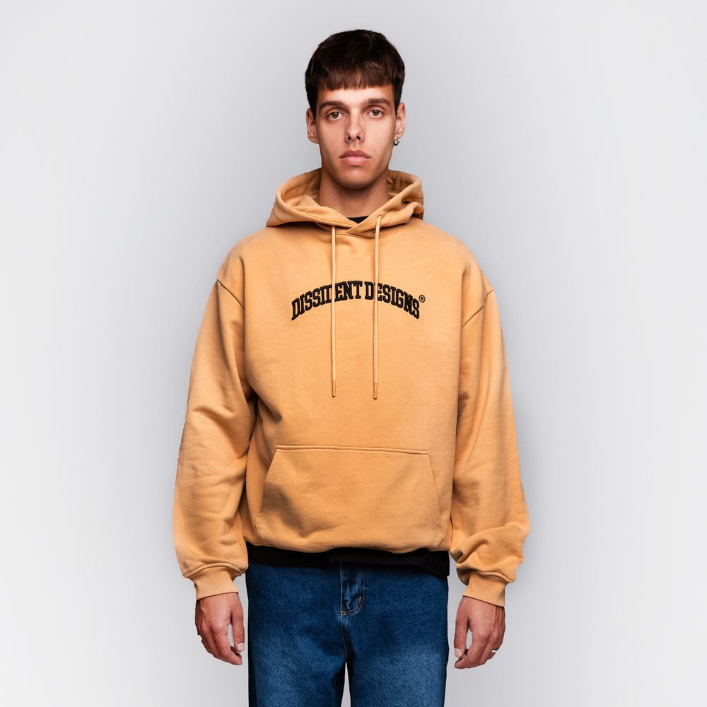Худи Dissident DD Arch Logo кэмэл