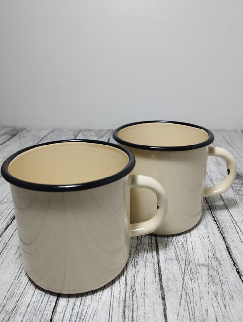 Кружка 0,4л Слоновая кость 2шт 40104-032