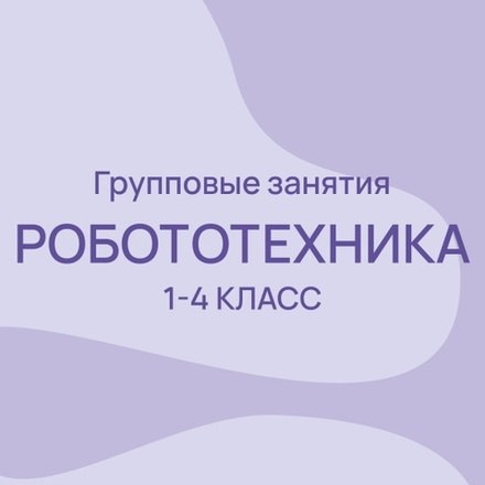 РОБОТОТЕХНИКА 1-4 (групповые занятия)
