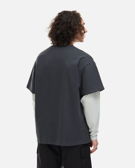 Лонгслив ANTEATER Phat Double 108 серый