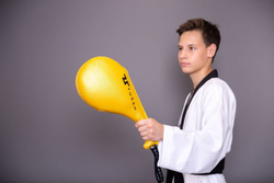 Ракетка одинарная Tusah золотая