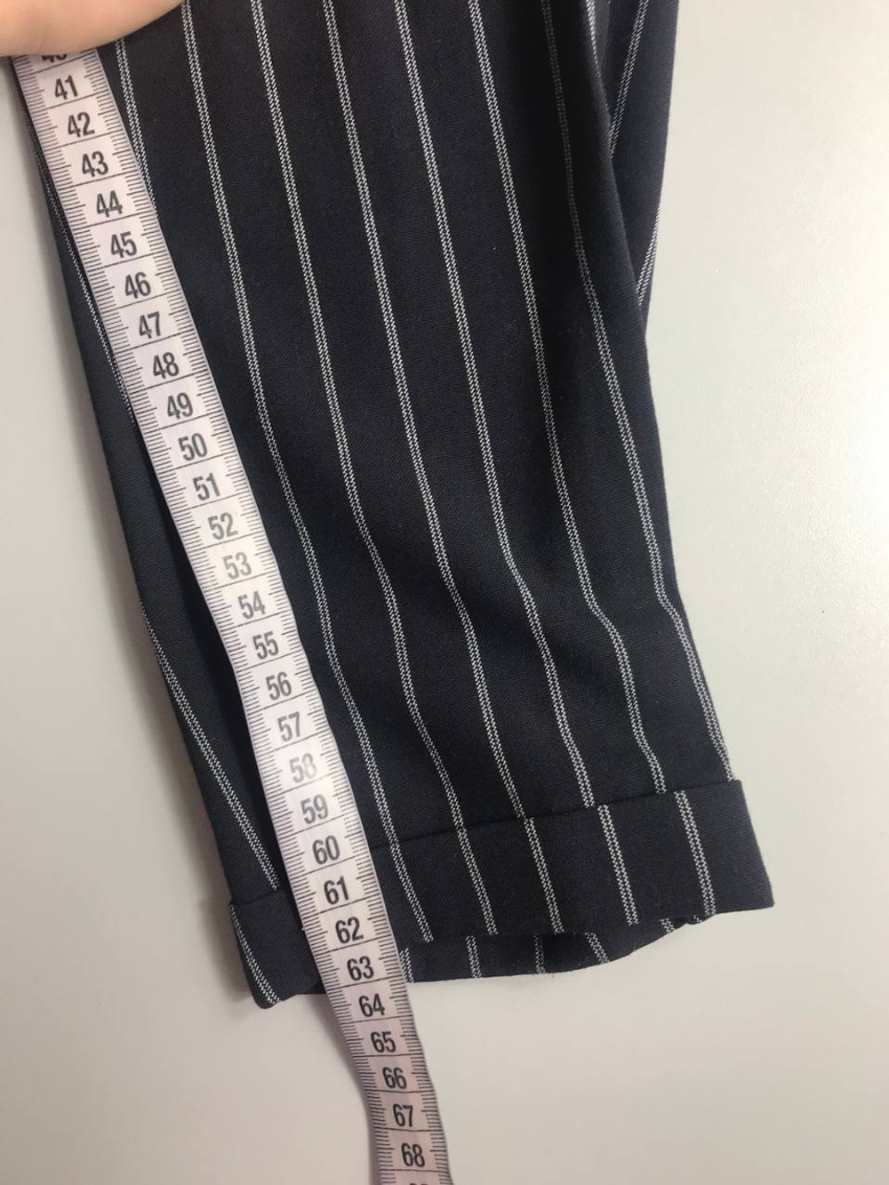 Брюки Bershka в крупную полоску, маркировка XS, визуально на 42 размер